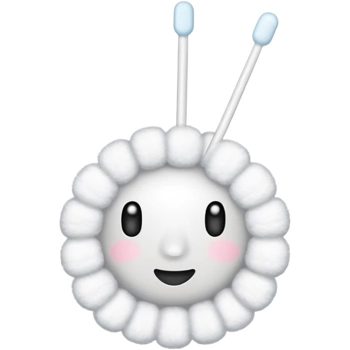 ear cotton sticks  emoji