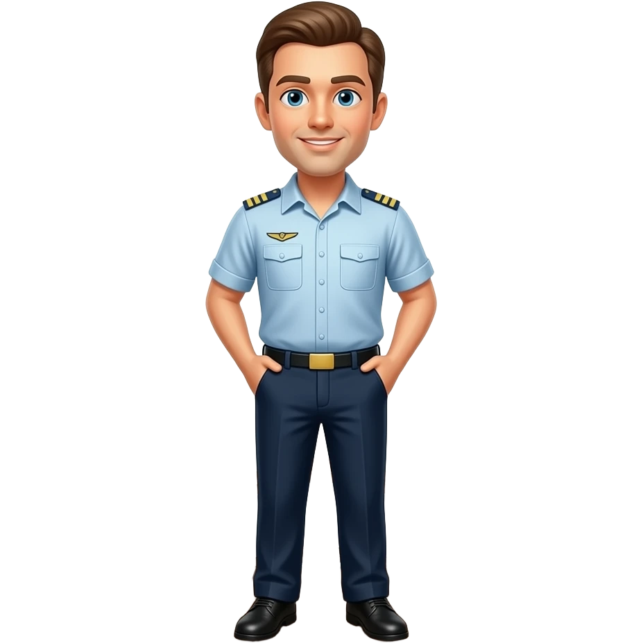 Skipsreder som står på en båt emoji