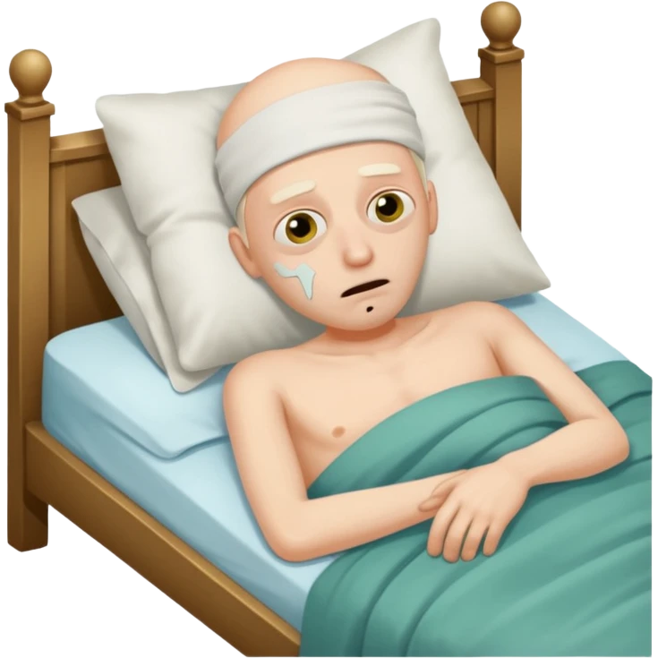 sick man  emoji