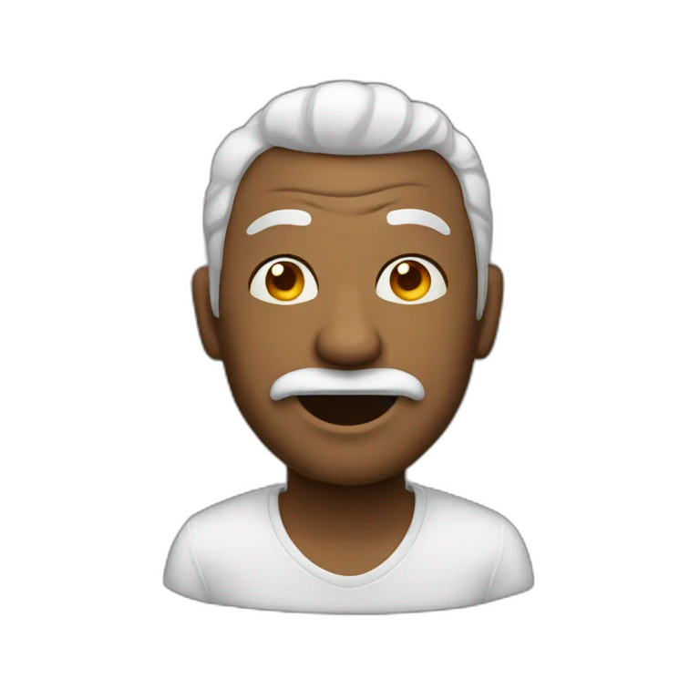 Man vabing musiqc emoji