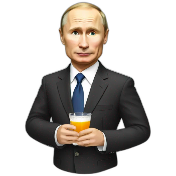 Putin drink emoji