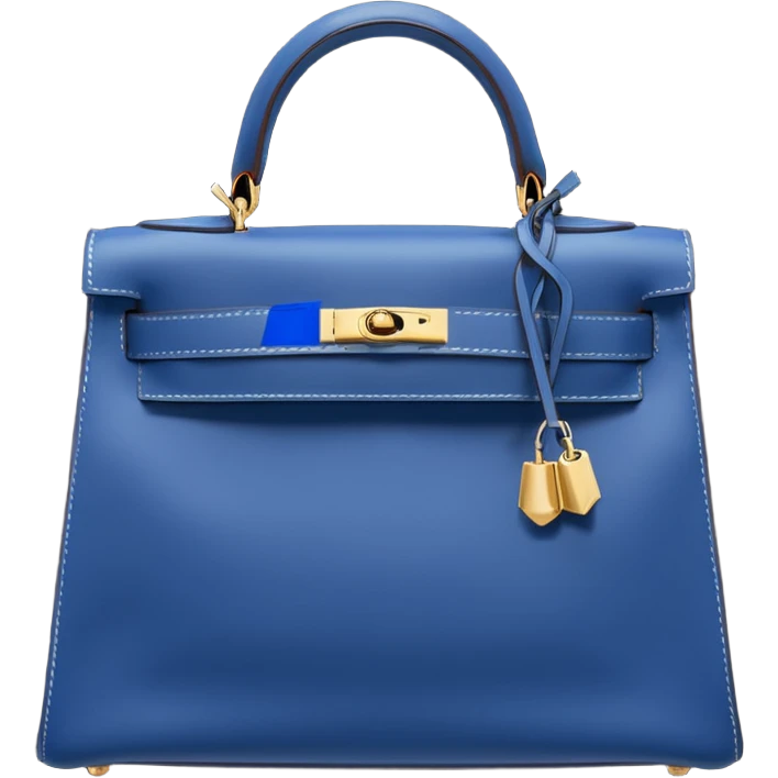 hermes kelly dark blue emoji