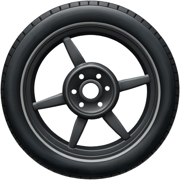 black plane wheel emoji