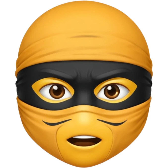 Hazme un emoji de ninja enojado emoji