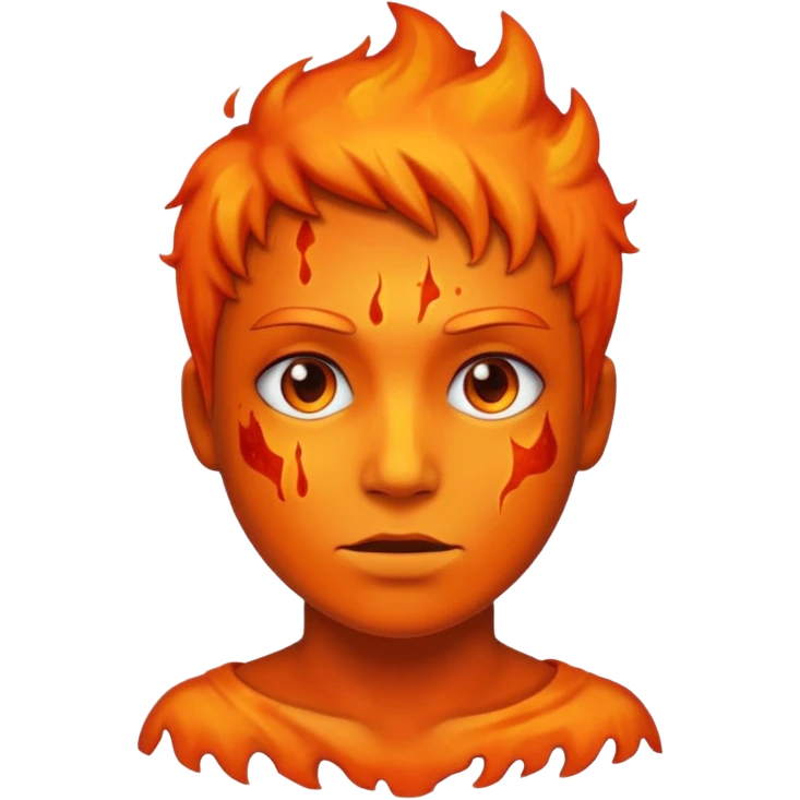 avatar fogo e cinzas emoji