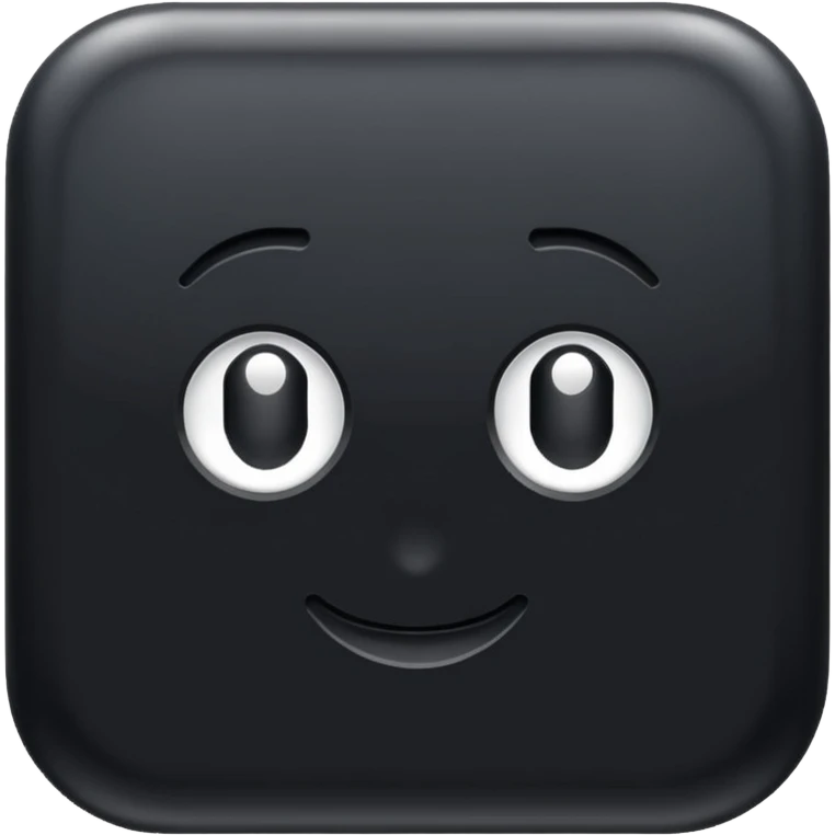A Button black emoji emoji