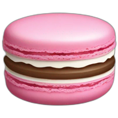 pink macaron  emoji
