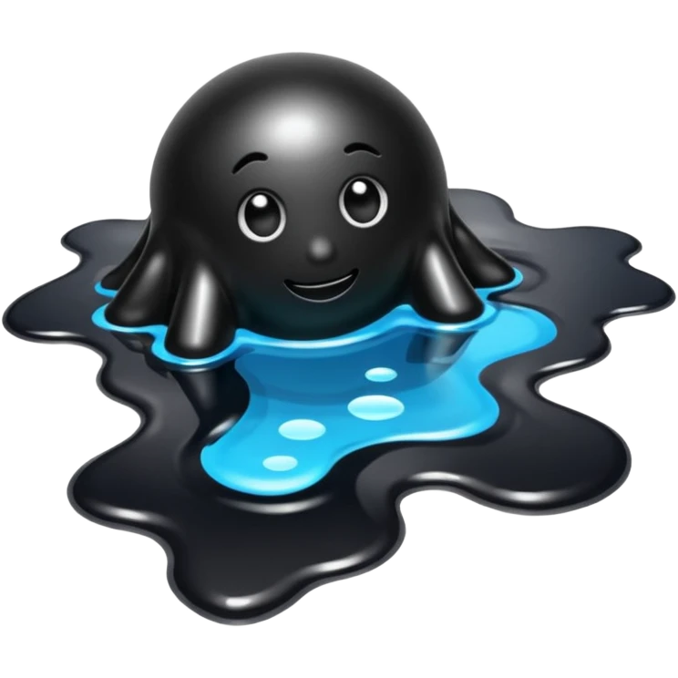 oil spill on floor  emoji
