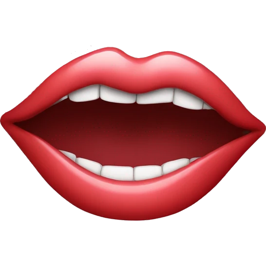 Dancing lips  emoji