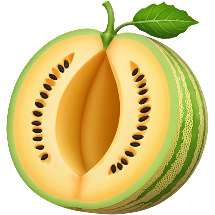 yellow melon uncut emoji