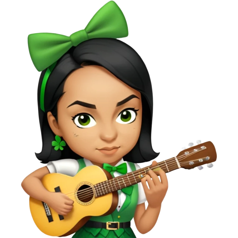 Leprechaun Guitarist emoji