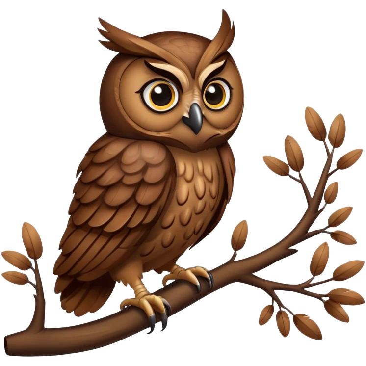 Night owl emoji