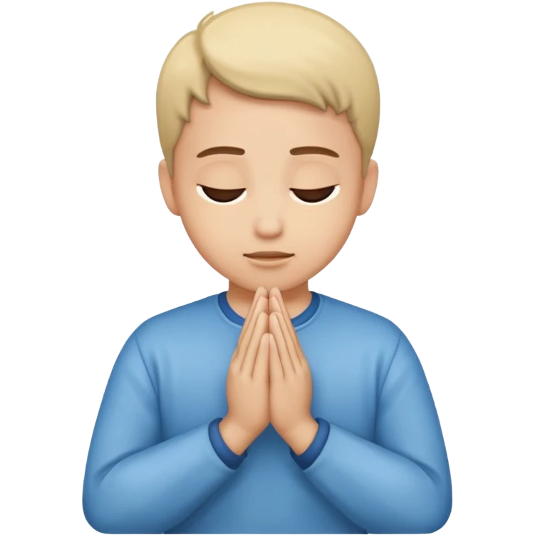 Prayer emoji
