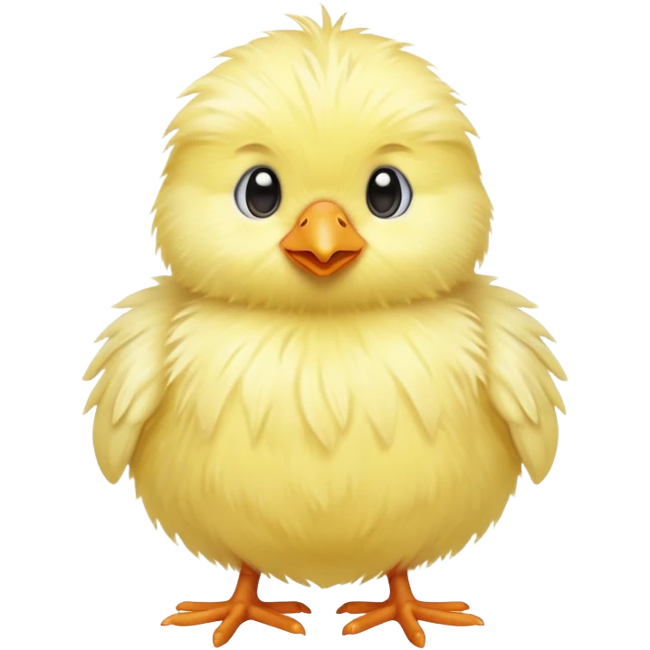 
pastel easter chick emoji