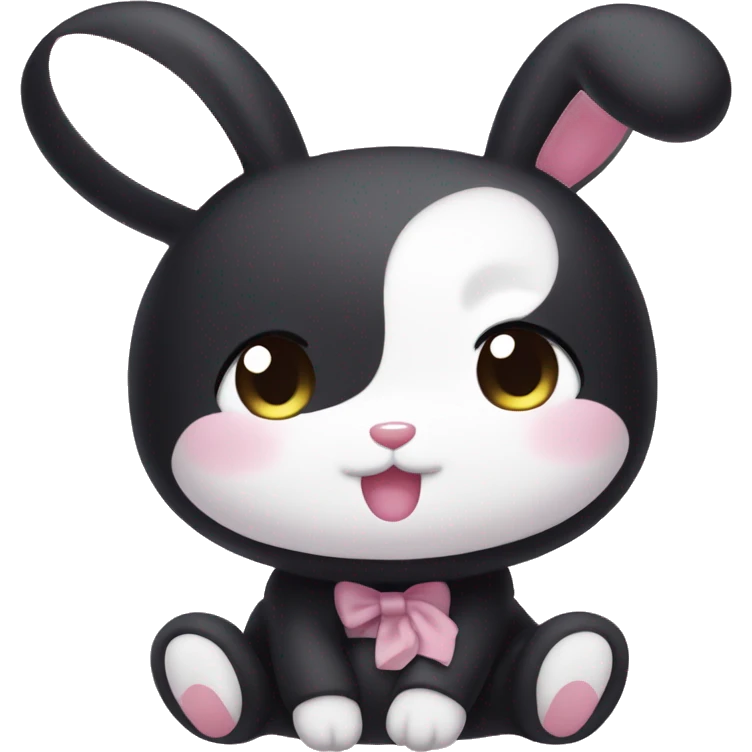 kuromi bunny sanrio emoji