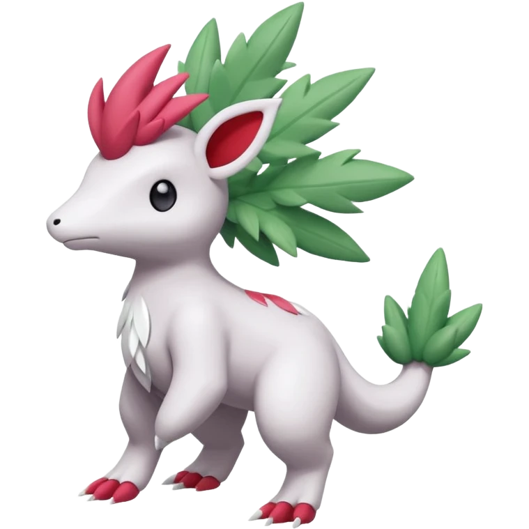 Mezprit-Shaymin-Palkia-Pokémon, full body emoji