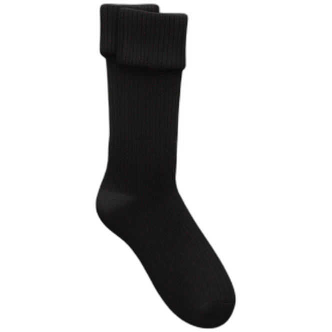 Black socks emoji