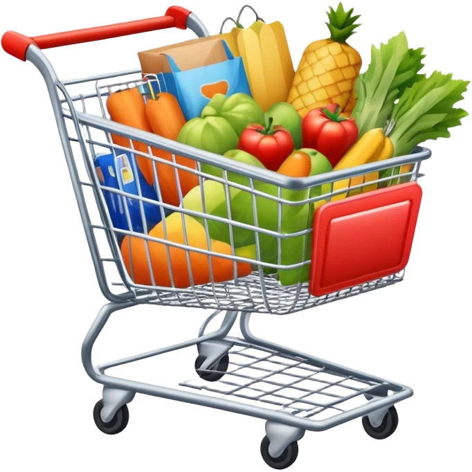 shopping cart emoji