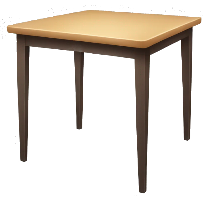 table emoji