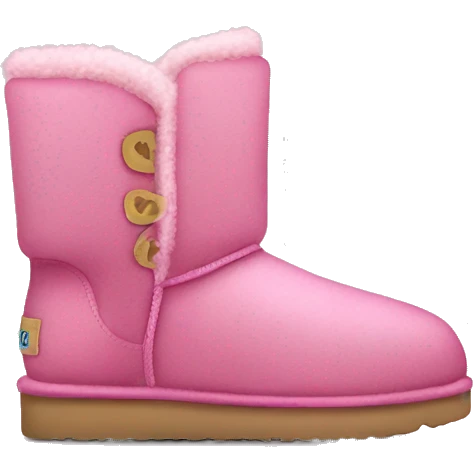 pink uggs emoji
