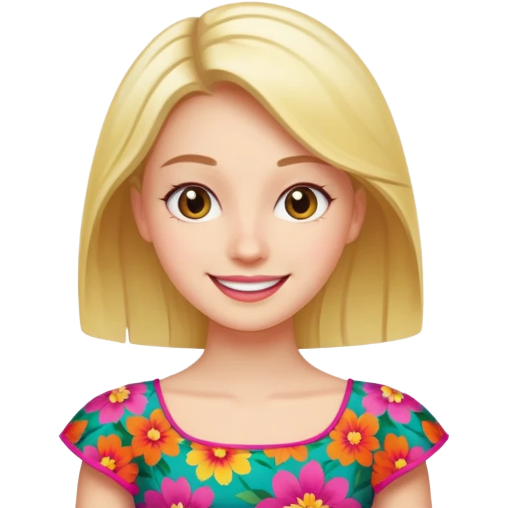 looks too mechanical. Can you add more liveliness to it emoji