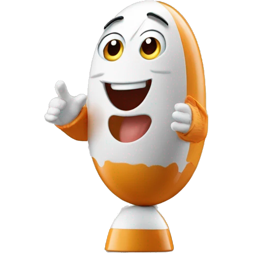 A Kinder Surprise Clapping Excitedly emoji