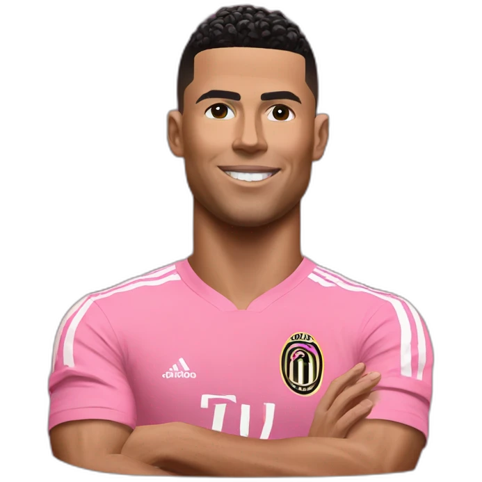 ronaldo on inter miami emoji