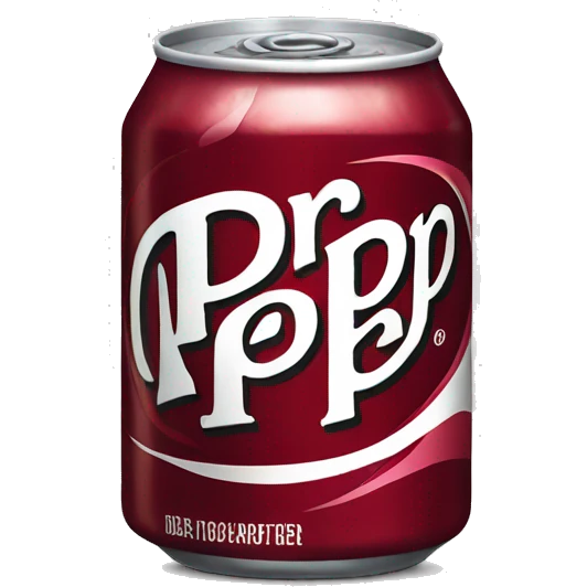 Dr Pepper soda emoji