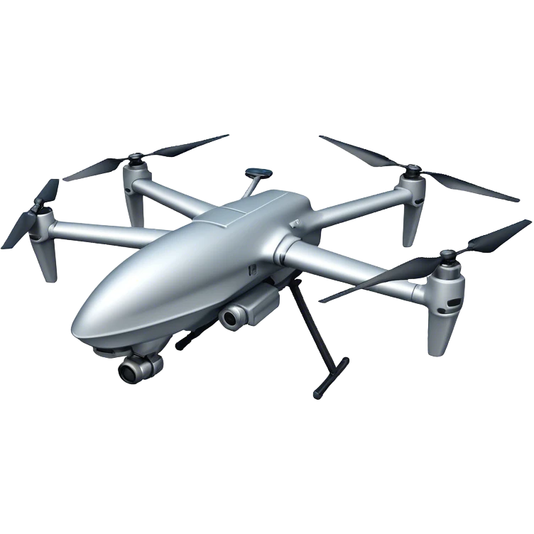 Long range military drone emoji