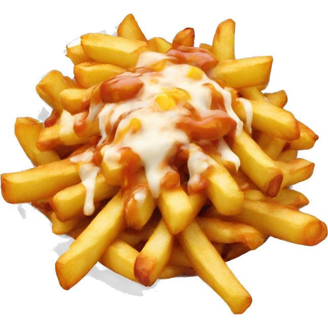 loaded fries  emoji