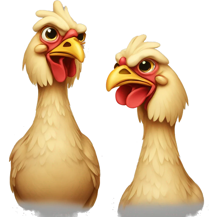 chicken shades emoji