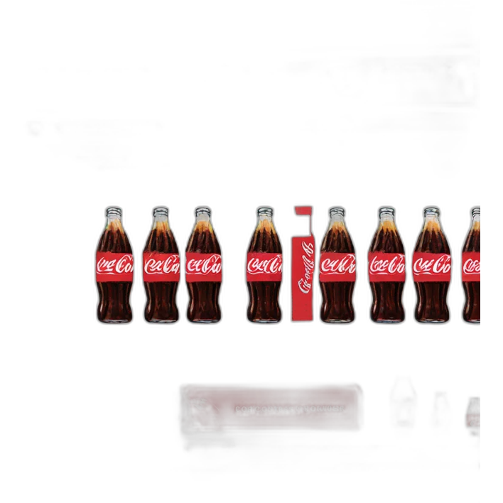 PowerPoint presentation Coca Cola slide in a laptop emoji