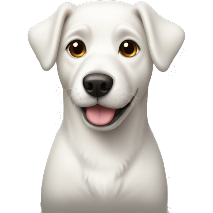 White dog emoji