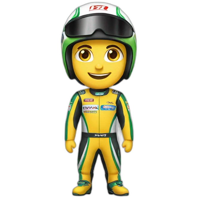 Racer emoji