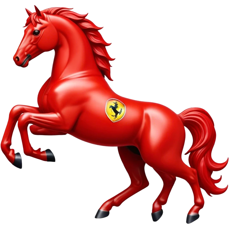 Ferrari prancing horse emoji