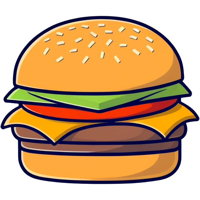 Rangers baseball burger emoji