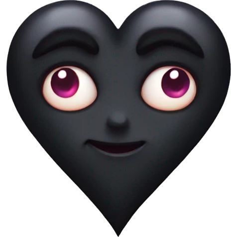 Gothic heart  emoji