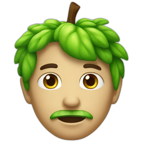 Manzana verde emoji