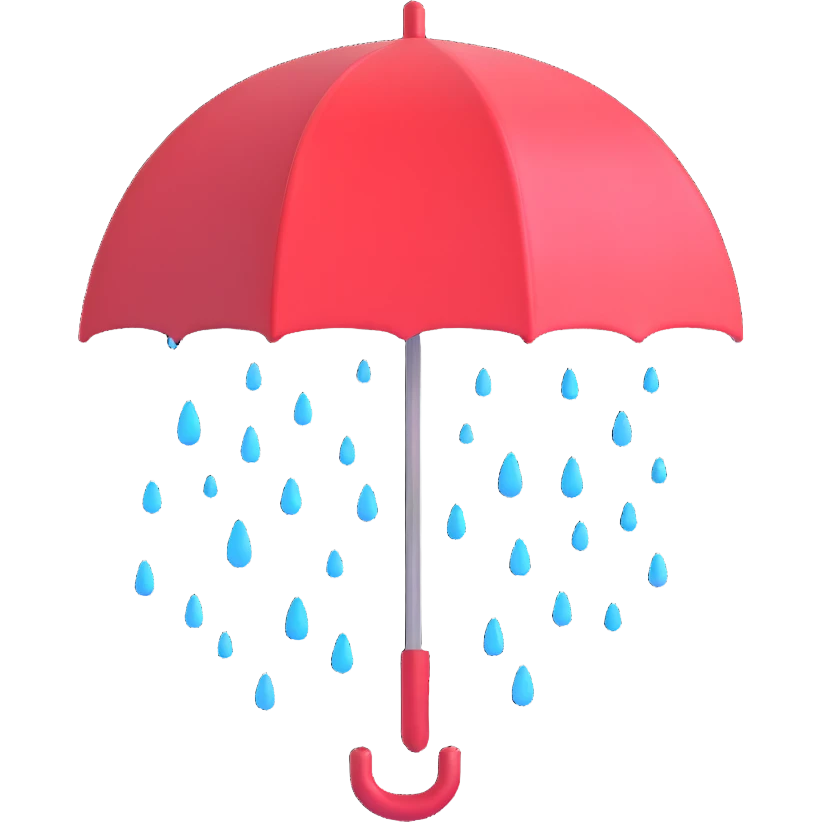 rain emoji
