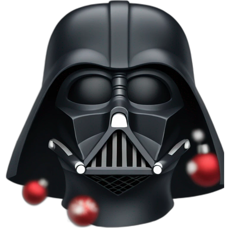 christmas darth vader emoji