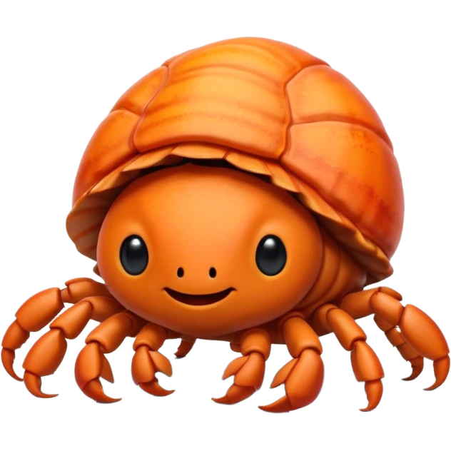 Kawaii Hermit crab emoji