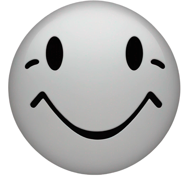smiley face with gap teeth emoji