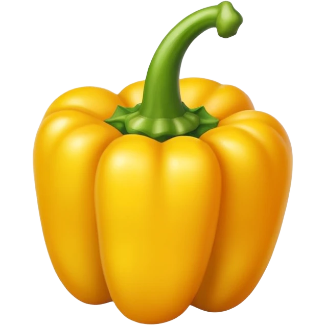 Yellow bell pepper  emoji