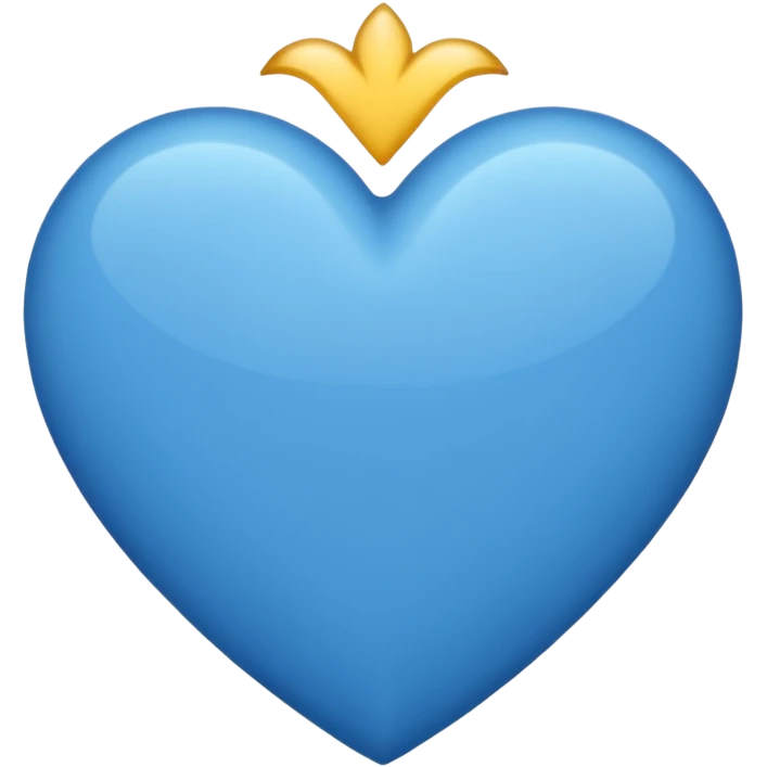 Corazón roto de 💙 color  emoji