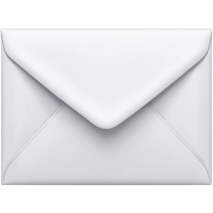 White envelope  emoji
