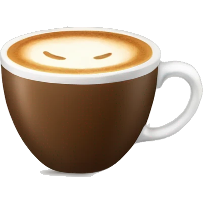 Cappuccino cup simple emoji