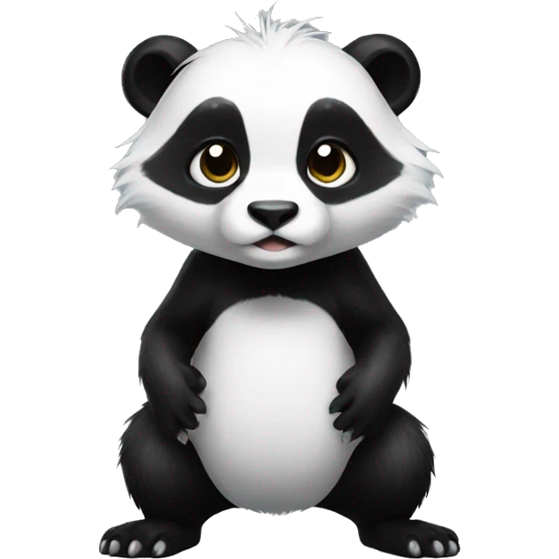 skunk-panda-hybrid full body emoji