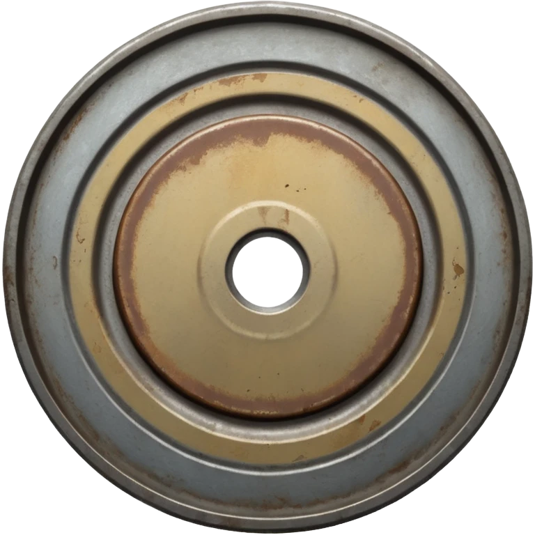 A weighted plate emoji