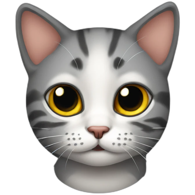 bad but cute cat emoji