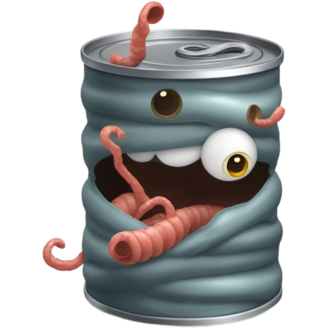 Can of worms emoji